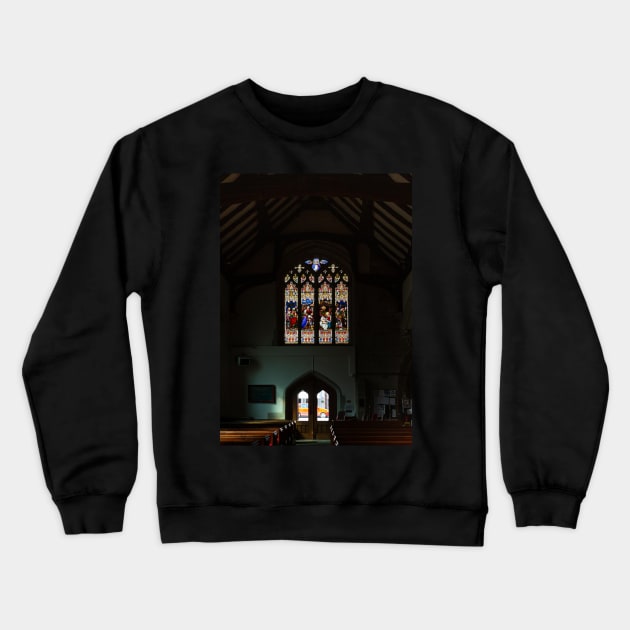 Henley-in-Arden 8(St John church) Crewneck Sweatshirt by jasminewang